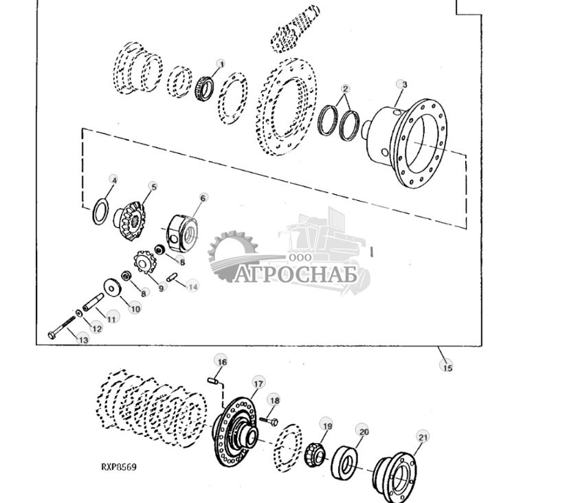 Anti-Friction Differential Kit 